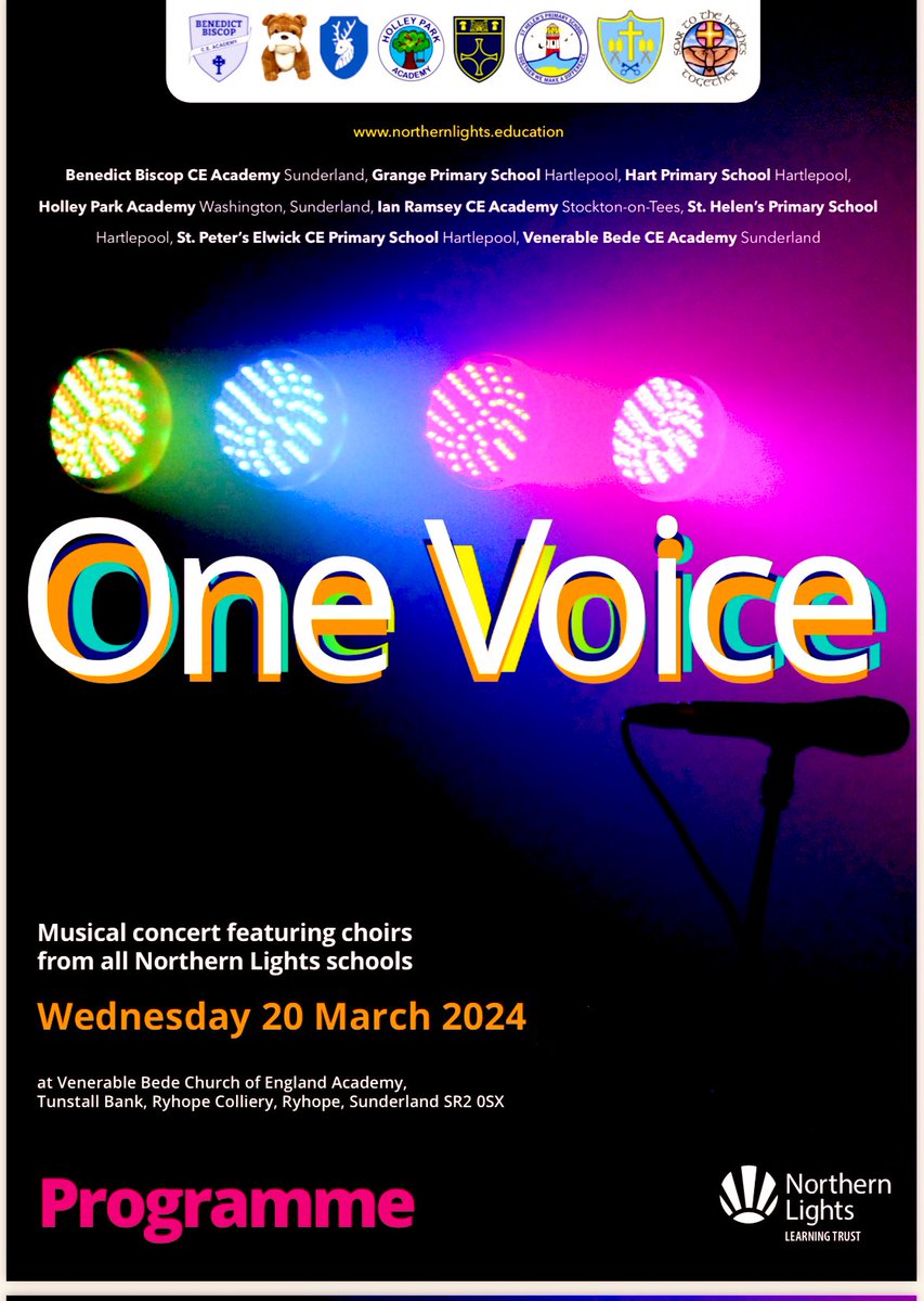 What an absolutely wonderful Trust music concert this week in our annual ‘One Voice’ concert. A fantastic opportunity for our children across all our primary and secondary schools to come together & perform as one voice. Fantastic staff talent involved too! #StrongerTogether