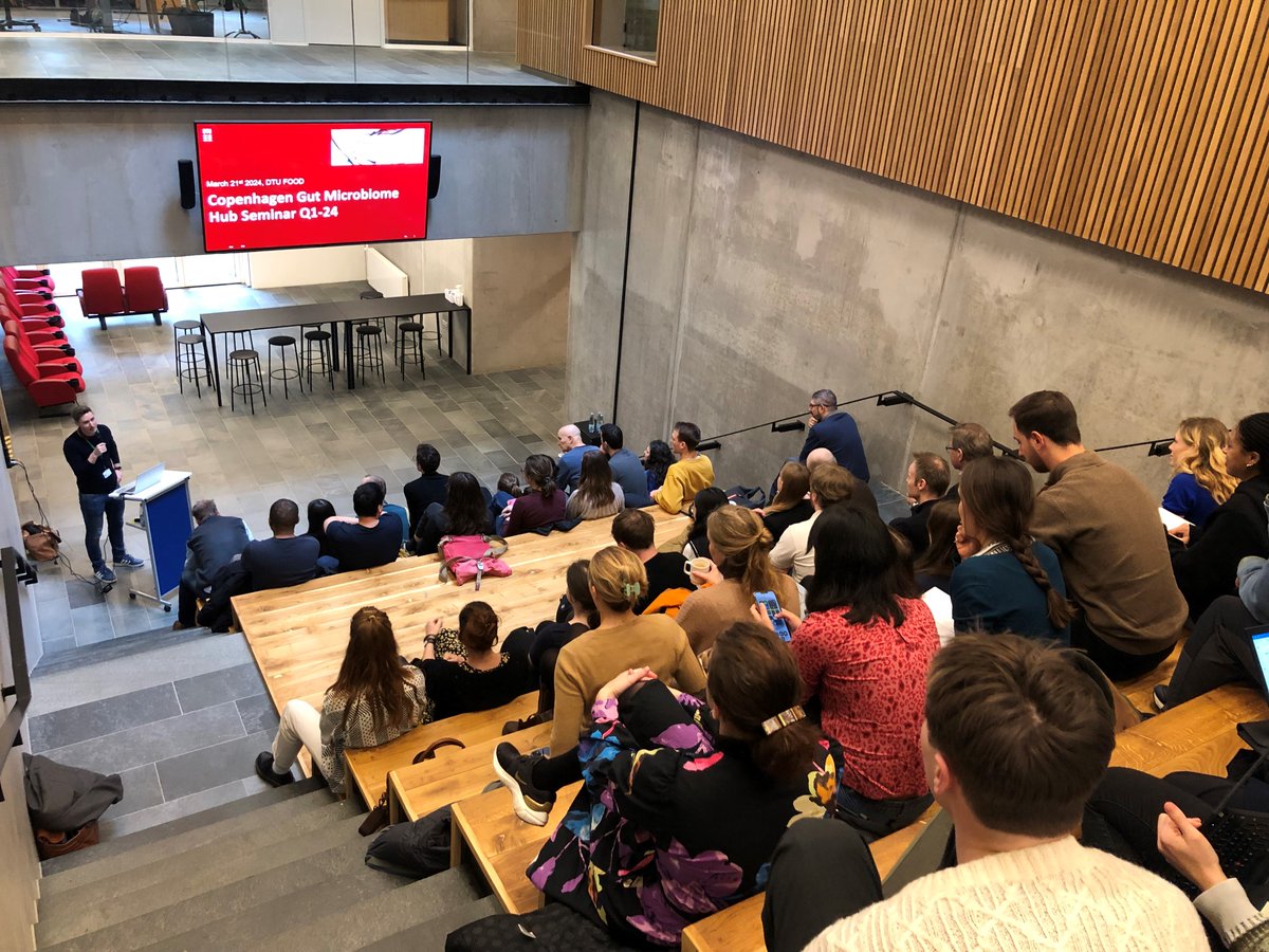 CphGutHub's tweet image. Today, the Hub gathered at @foodDTUdk for an inspiring afternoon with excellent talks and networking! 😎Thanks to all that joined the seminar and created a great and engaging atmosphere⭐
And thanks to @MartinF_Laursen and colleagues for arranging the seminar! 🙌
#CPHGUT