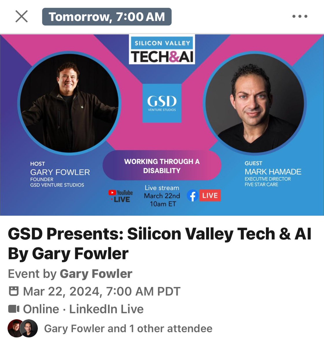 Mark Hamade tweet media