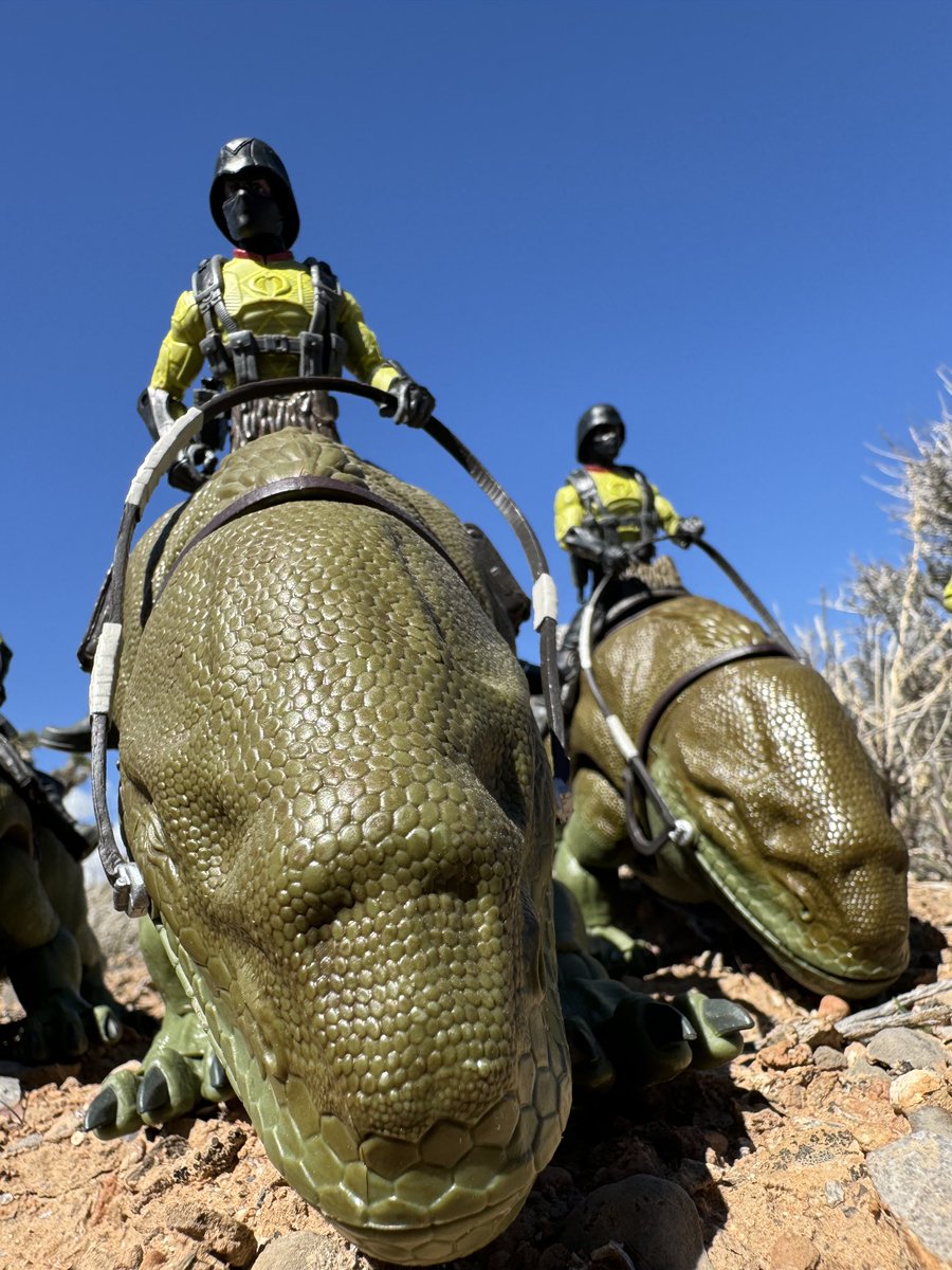 CletusOfCobra's tweet photo. Python Patrol #cletusthedesertcobraofficer #chadsjoesandcobras
#Cobra #GIJoeClassified #Gijoe #cobraclique
#gijoeisthere #GIJoeARealAmericanHero #6inch #6inchscale #Hasbro #GridironStudios #GridironProps #PythonPatrol #Deeback https://t.co/BrXlEG0MEx