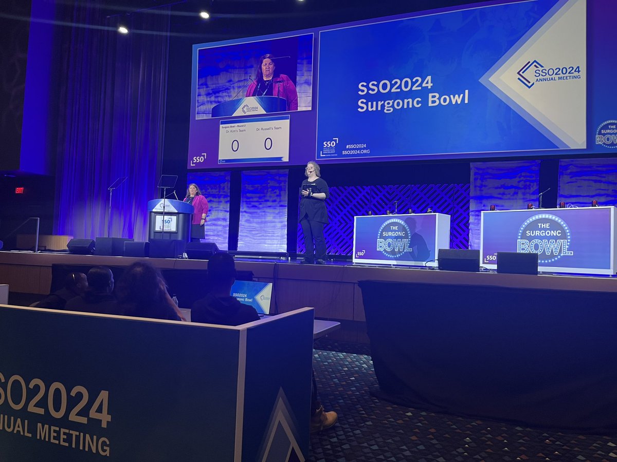 Getting ready for SSO2024 Surgonc Bowl! Friendly competition and a bar! Georgia Ballroom, third floor, building C, 5:15 p.m. #SSO2024