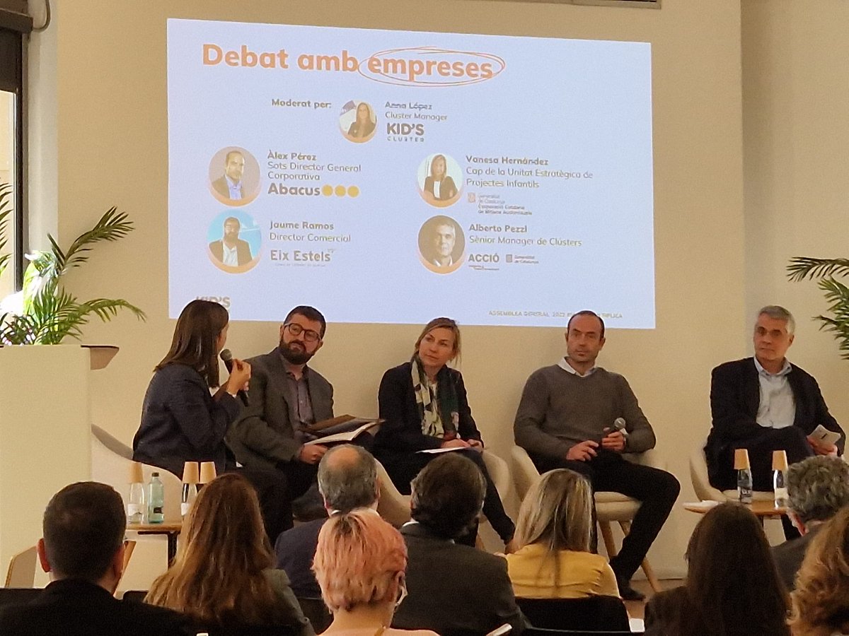 Alberto Pezzi (@albertopezzi) on Twitter photo Today we presented the last strategic update of <a href="/KIDSCLUSTER/">KID'S CLUSTER</a> an innovative #cluster initiative still in good shape 15y after its launch. Tks to my colleagues from <a href="/accio_cat/">ACCIÓ</a> and <a href="/CLUSTER_DVLPMT/">CLUSTER DEVELOPMENT</a> for the great job and to all the cluster members for their commitement <a href="/Clusters_EU/">European Cluster Collaboration Platform (ECCP)</a> Today we presented the last strategic update of <a href="/KIDSCLUSTER/">KID'S CLUSTER</a> an innovative #cluster initiative still in good shape 15y after its launch. Tks to my colleagues from <a href="/accio_cat/">ACCIÓ</a> and <a href="/CLUSTER_DVLPMT/">CLUSTER DEVELOPMENT</a> for the great job and to all the cluster members for their commitement <a href="/Clusters_EU/">European Cluster Collaboration Platform (ECCP)</a>