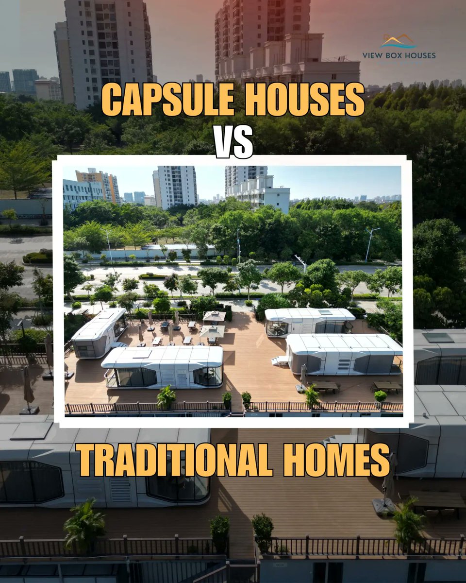 viewboxhouses's tweet photo. Experience the charm of Capsule living! 🌟 Enjoy the freedom to customize your space, reduce environmental footprint, and embrace a simpler, more sustainable lifestyle. Discover the joy of compact living with Capsule Houses! 🏡💫 #TinyHomeLiving #CapsuleCharm https://t.co/swX8jmCFSo