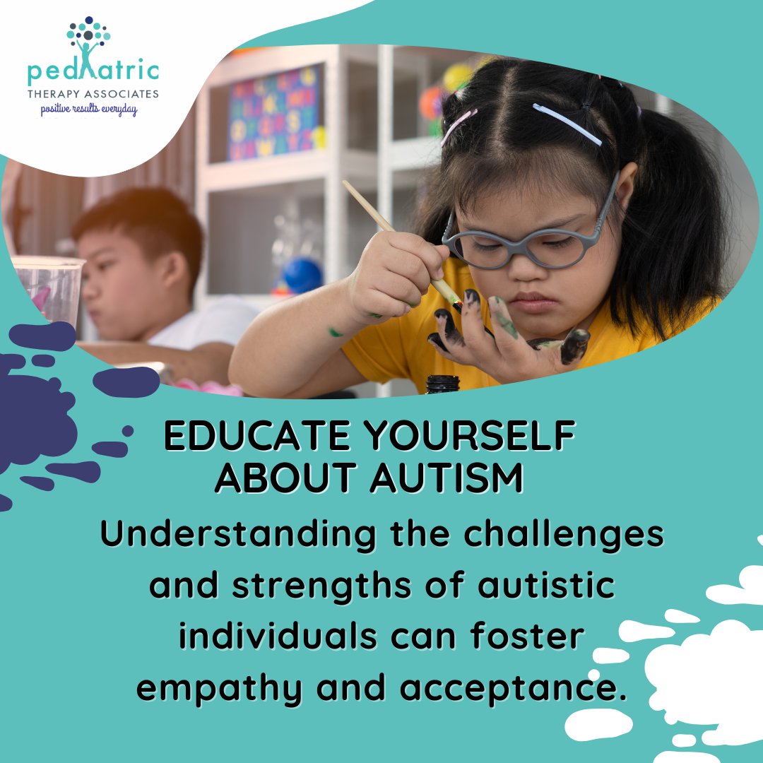 Knowledge is power! Educate yourself about autism. Together, let's create a more inclusive world.