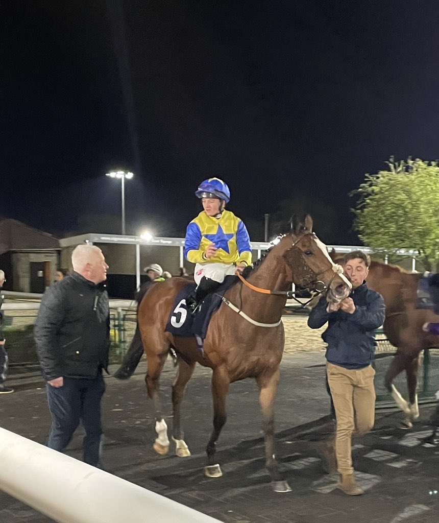 Higher Law came 2nd in the 8:00 @southwellraces ridden by Holly Doyle Congratulations to connections