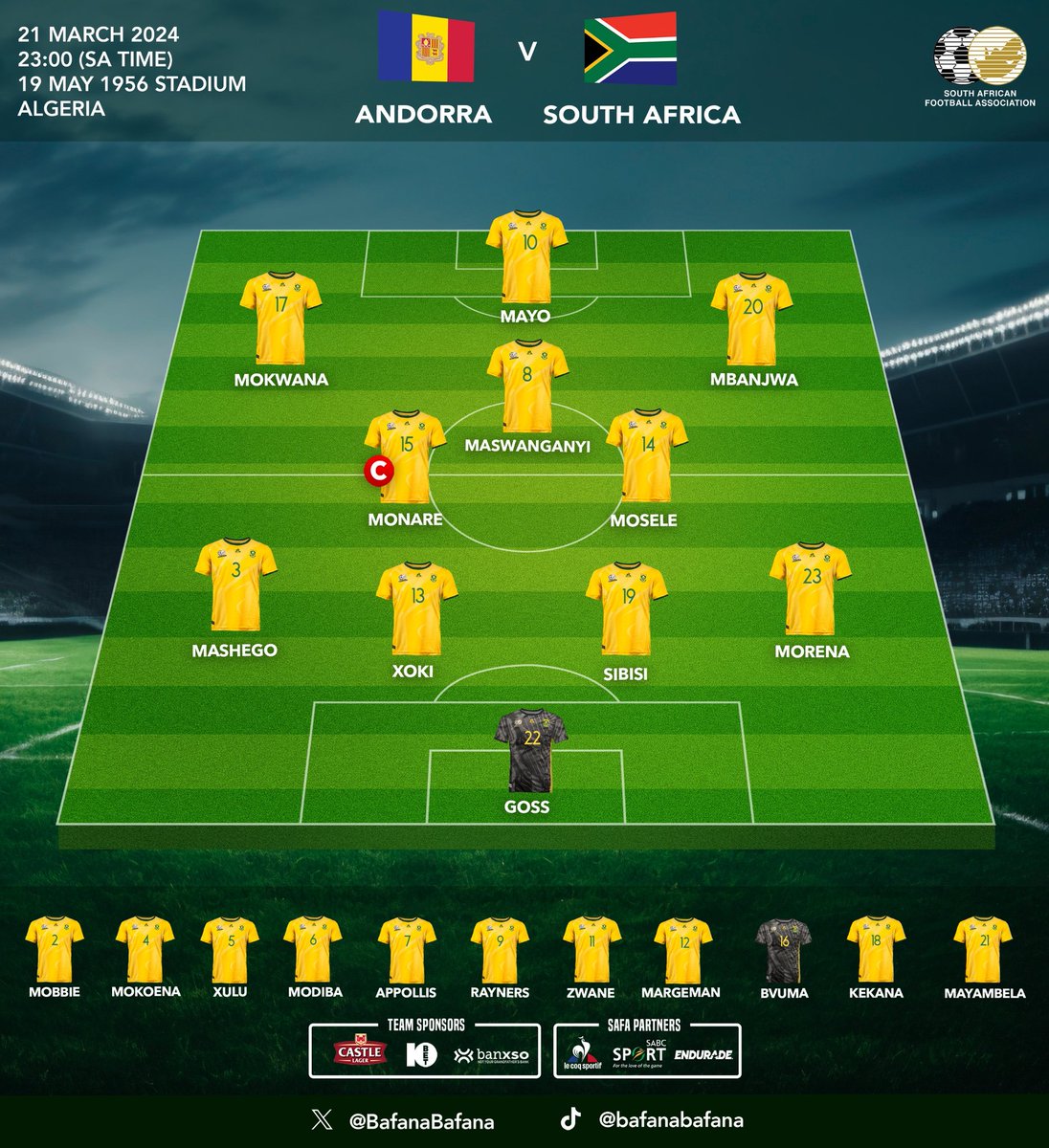 Bafana Bafana tweet media