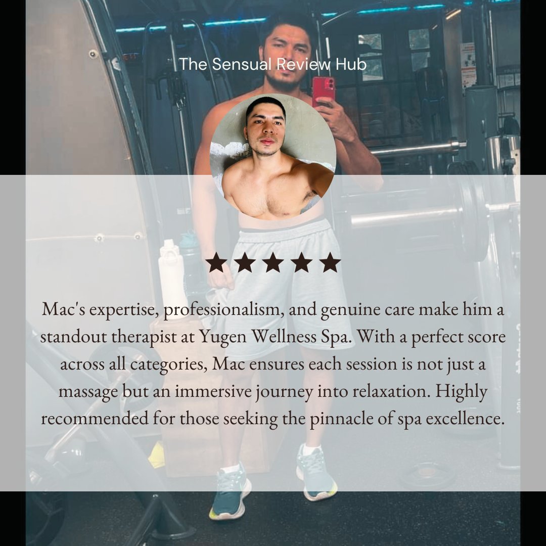 DavidYourScout's tweet image. 🌟 Curious about my thoughts on Mac&apos;s magic at @SpaYugen? ✨ Check out my latest review and discover why he&apos;s a must-try therapist! 💆‍♂️ Here&apos;s the link to the article: bit.ly/3QYy6Uz #SpaReview #MacMagic #MustTryTherapist