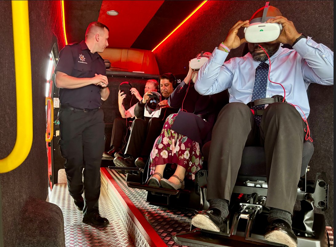 Road safety education for young people is to be transformed with the launch of the new Vision Van virtual reality immersive experience. Read more - bit.ly/3IKupy6