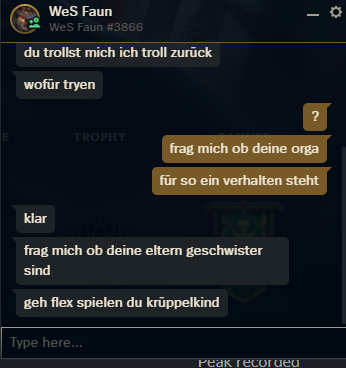 Assarad's tweet photo. .@WeSports_de @faunn_3w @PrimeLeague Cooles Verhalten. Kann man definitiv so stehen lassen oder? https://t.co/BjQEVFR7xn