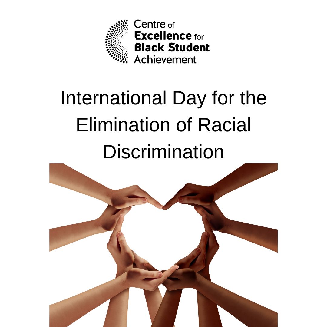 March 21, 2024 we recognize the International Day for the Elimination of Racial Discrimination. The 2024 theme is "A Decade of Recognition, Justice and Development: Implementation of the International Decade for People of African Descent". 

Learn more: un.org/en/observances…