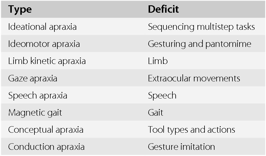 ll_aujj's tweet photo. Apraxia types: https://t.co/v7ueqWMu17