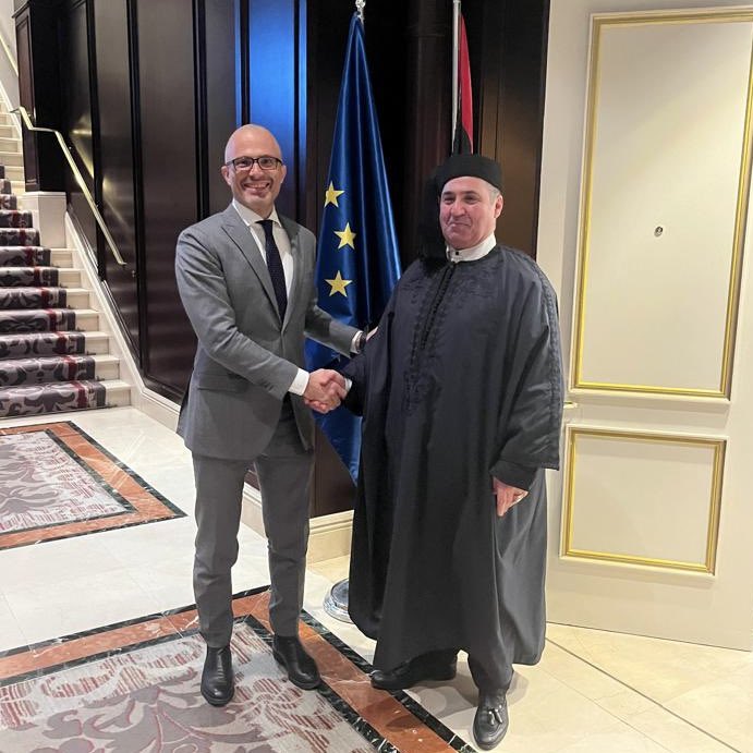 A great pleasure breaking fast in Brussels with my good friend the Libyan Ambassador to the #EU, H.E. <a href="/jalal_alashi/">Ambassador Jalal Alashi</a>. 

#Ramadan kareem!