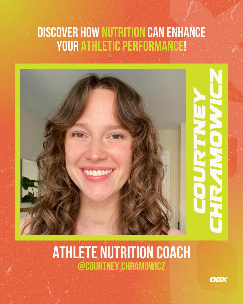 Don't miss out on our FREE Nutrition Webinar featuring Courtney Chramowicz, happening on April 14th at 4pm CDT! Learn firsthand how optimizing your nutrition can take your performance to the next level! Register here: us02web.zoom.us/meeting/regist…