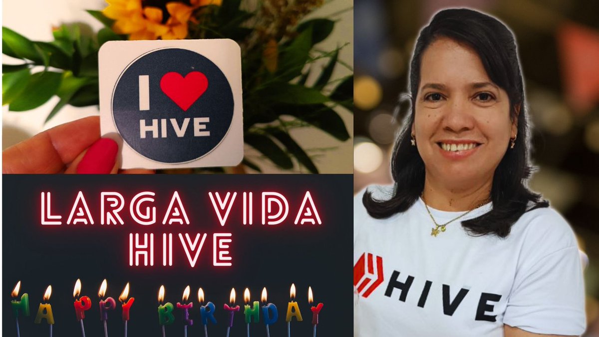 Aurodivys's tweet photo. @hiveblocks_es Celebro estos cuatro de #hive con gratitud, compromiso y con la certeza de que es y será  la mejor blockchain del mundo. ¡Larga vida, HIVE!

#HiveIsFourEveryone https://t.co/s2yMg96nut