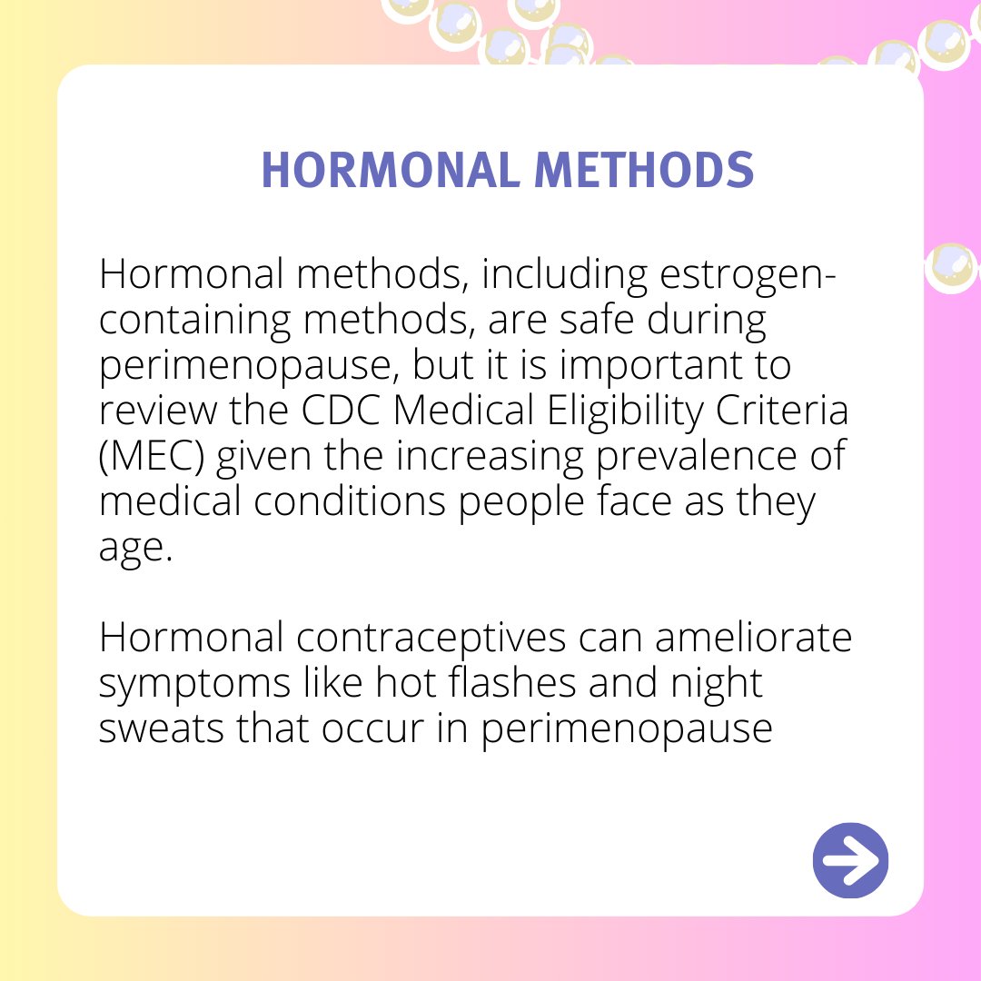 Our March Contraceptive Pearl is about considerations in contraception during perimenopause! Click here to read the full article reproductiveaccess.org/resource/contr…