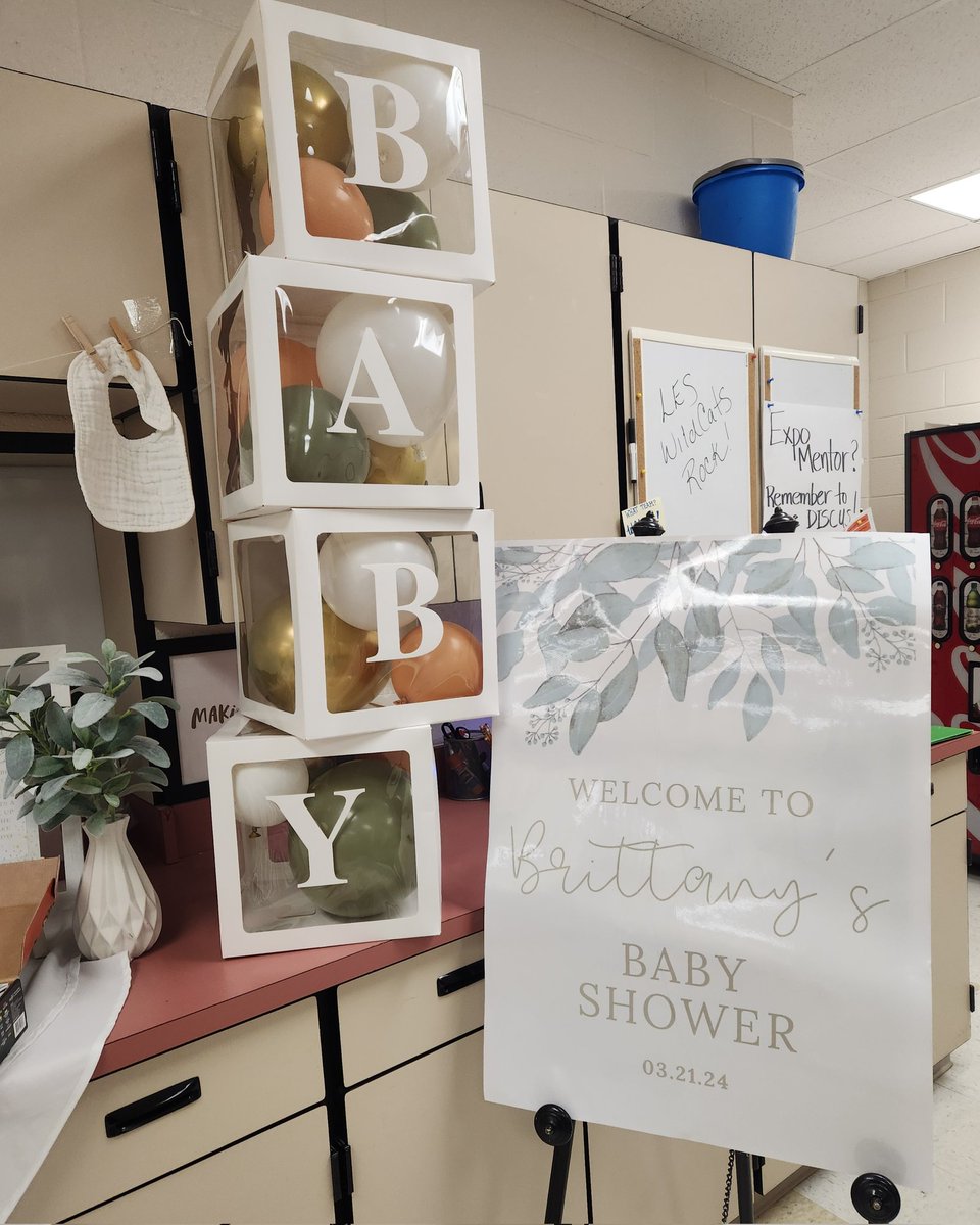 Jessie Garner (@mrsjessiegarner) on Twitter photo Today, we threw the most beautiful school baby shower for our sweet friend and teammate <a href="/MrsTurnerLES/">Brittany Turner</a>! We can't wait to meet Baby T! <a href="/lexingtonelemsc/">Lexington Elementary School</a> Today, we threw the most beautiful school baby shower for our sweet friend and teammate <a href="/MrsTurnerLES/">Brittany Turner</a>! We can't wait to meet Baby T! <a href="/lexingtonelemsc/">Lexington Elementary School</a>