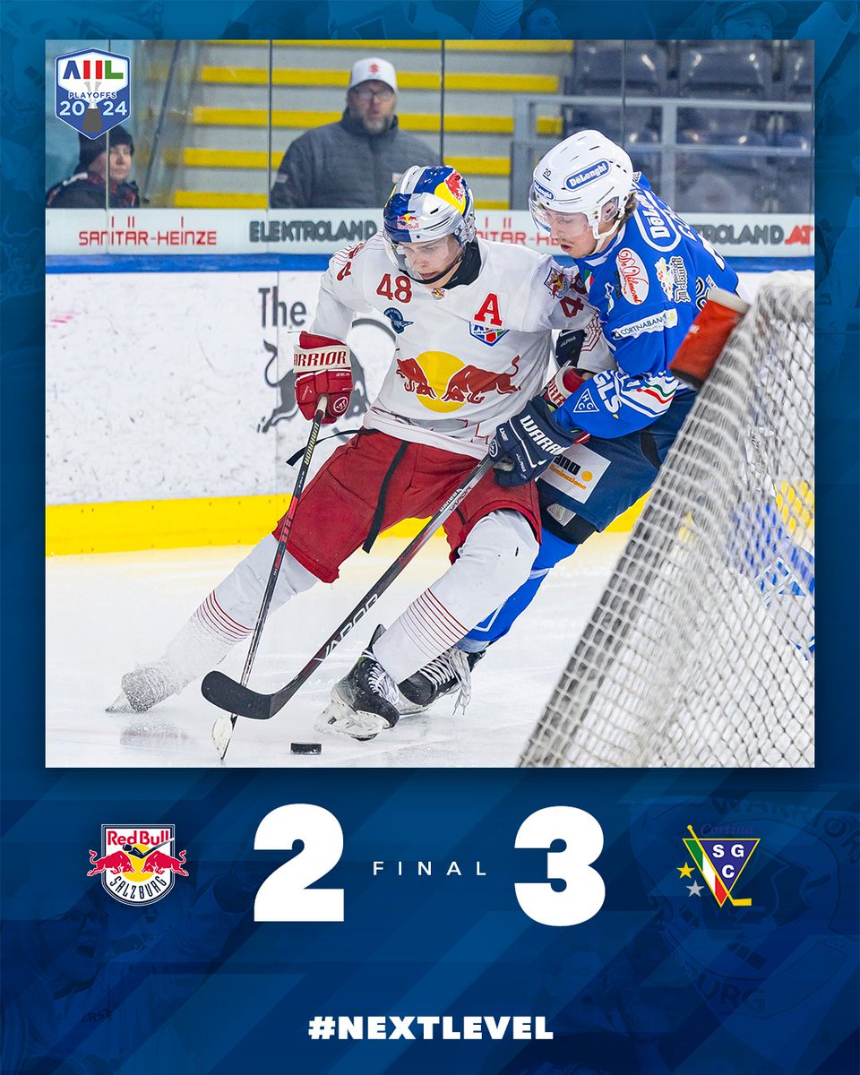 Niederlage 😕 

Die Red Bull Hockey Juniors unterliegen im zweiten Playoff-Halbfinalspiel 😬 
Serienstand: 1:1

#Juniors #alpshockeyleague #icehockey #givesyouwings #redbull
