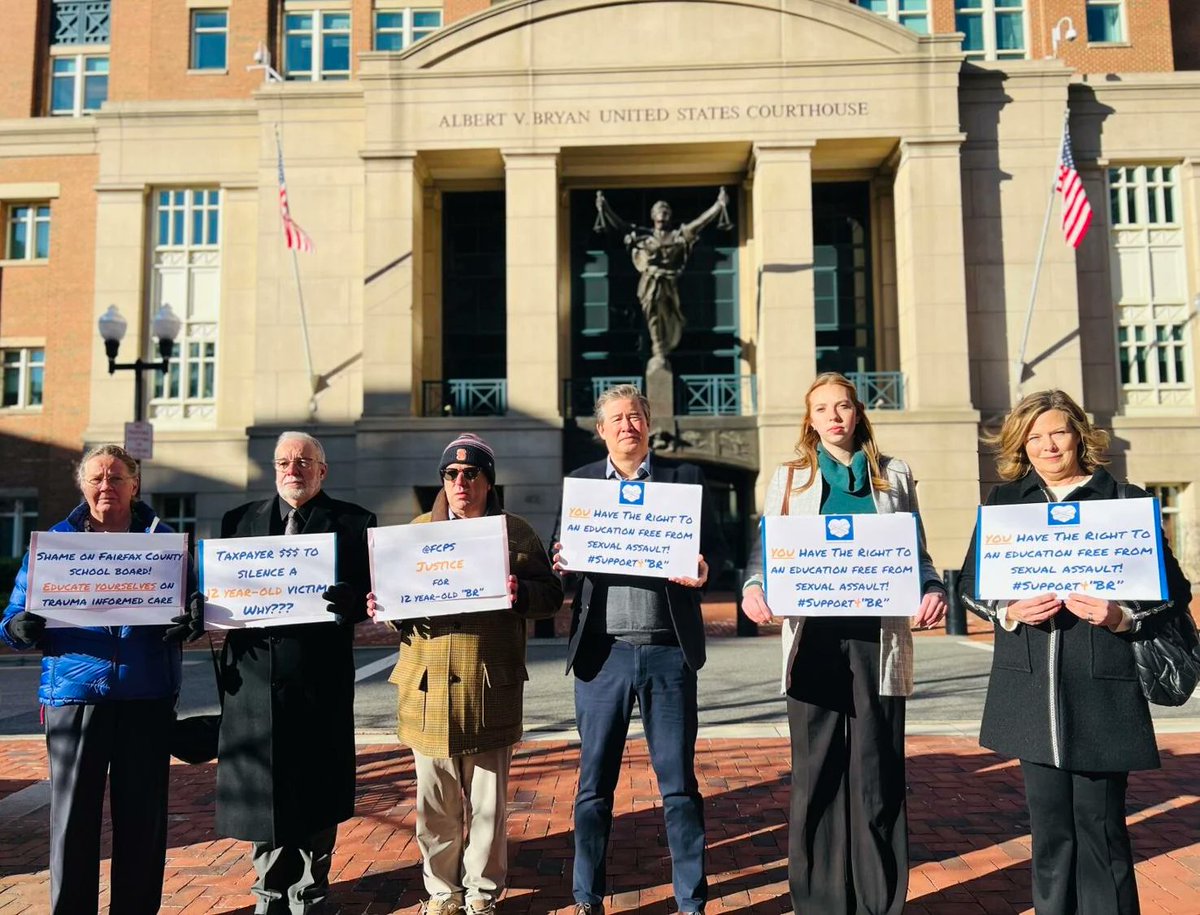 The legal system is overtly re-traumatizing for survivors.  Going to court to seek "justice" as a survivor is rarely "just". Show your support of this brave young survivor by sending a note to B.R. at takeaction@ihavetherightto.org. 
fairfaxtimes.com/articles/fairf…