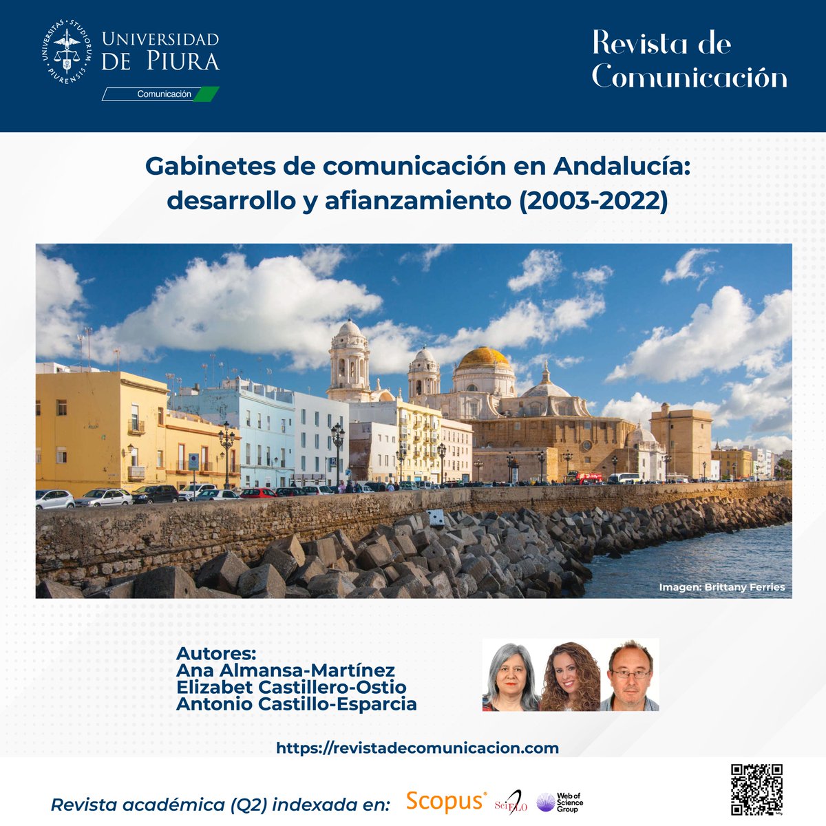 📘 Artículo del Vol.23, N°1 (2024) 🔎¿Cómo han evolucionado los #gabinetesdecomunicación de Andalucía en los últimos 20 años? ¿Ha crecido su presencia en las plataformas digitales? 🔗doi.org/10.26441/RC23.… #Andalucía #España #Rcom #Comunicación #Fcom #Udep