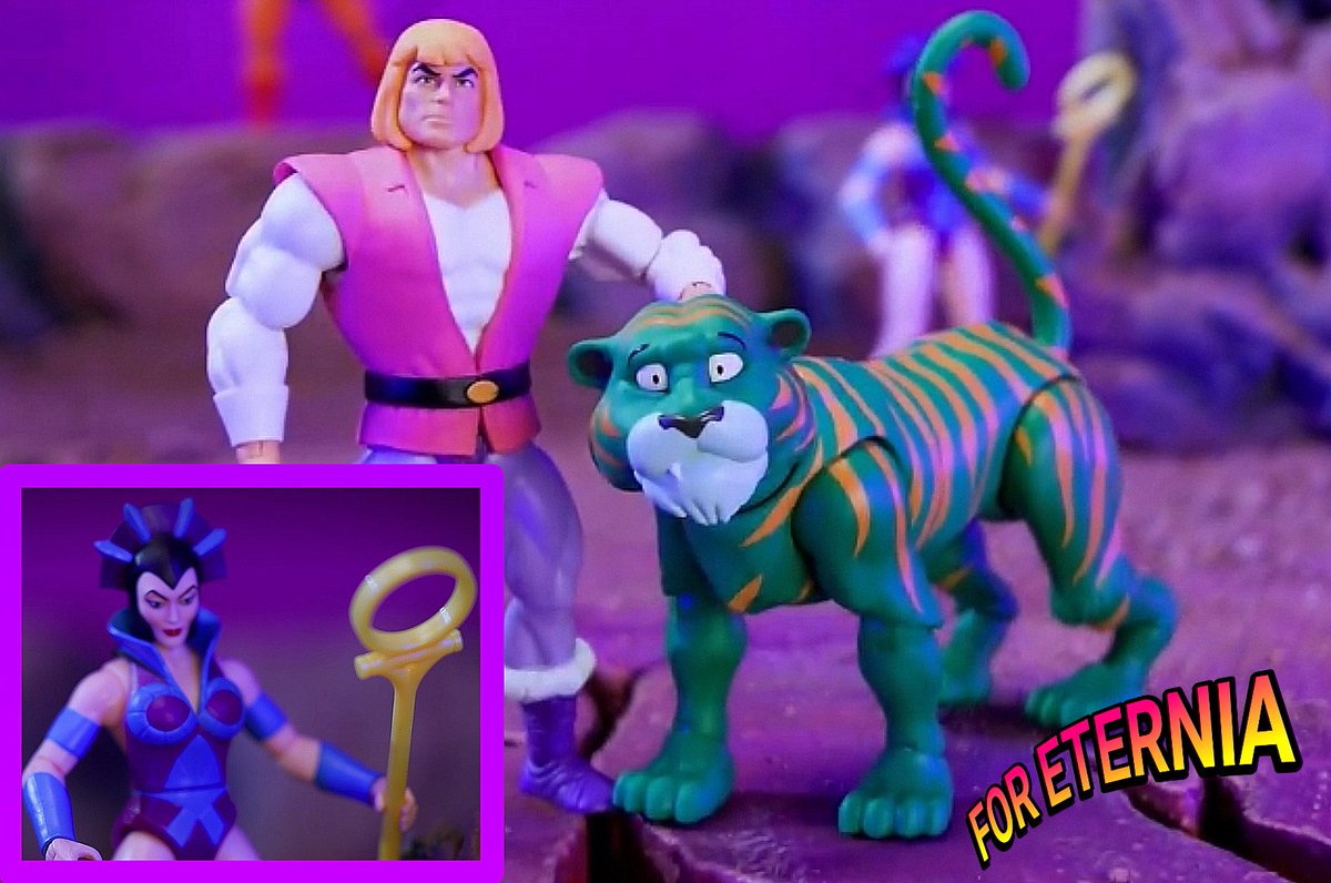A better look at the Prince Adam, Cringer and Evil-Lyn Origins ''Cartoon Collection'' figures!

READ MORE HERE:
foreternia.com/2024/03/a-bett…

#MastersoftheUniverse #MOTU #Filmation #MOTUOrigins