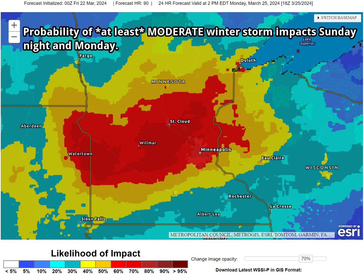 A major winter storm (blizzard?) will impact portions of the Northern ...
