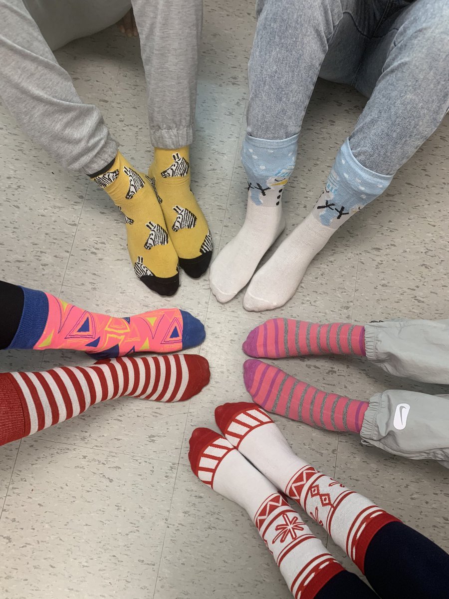 mrs_diasm's tweet image. Rocking’ our Socks for world Down Syndrome Day! #weareallunique @StKevinDPCDSB