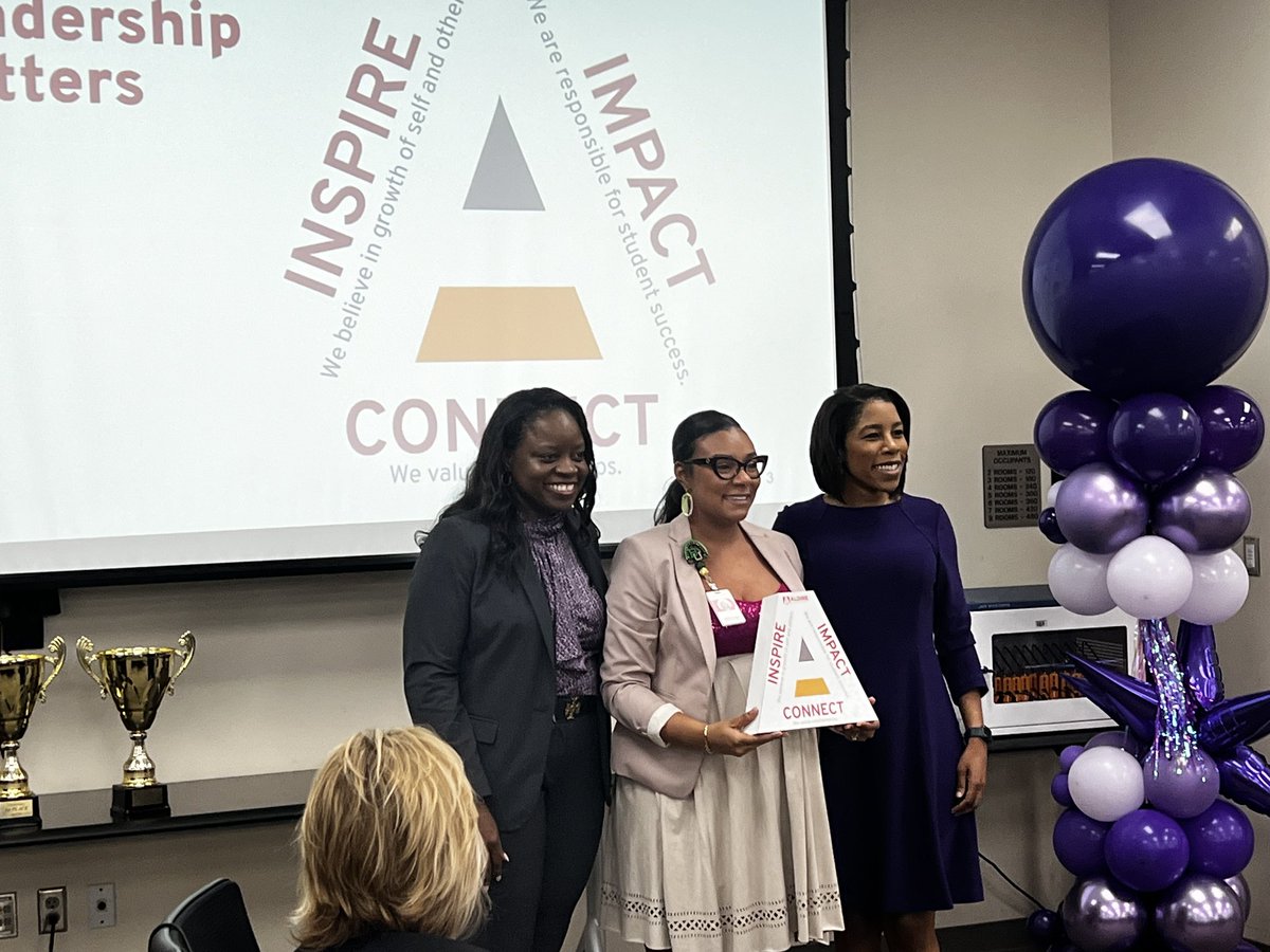 Congratulations to Cierra Nickerson for being the recipient of this month’s Leadership Matters Award. #MyAldine #LeadershipMatters