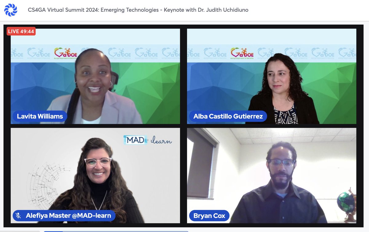 GREAT event by <a href="/georgiadeptofed/">Georgia Department of Education</a> and <a href="/CS4GA/">CS4GA</a> today! Thanks to the amazing organizers for leading the charge for Computer Science in GA!
#TEACHers #EDUcators #computerscience