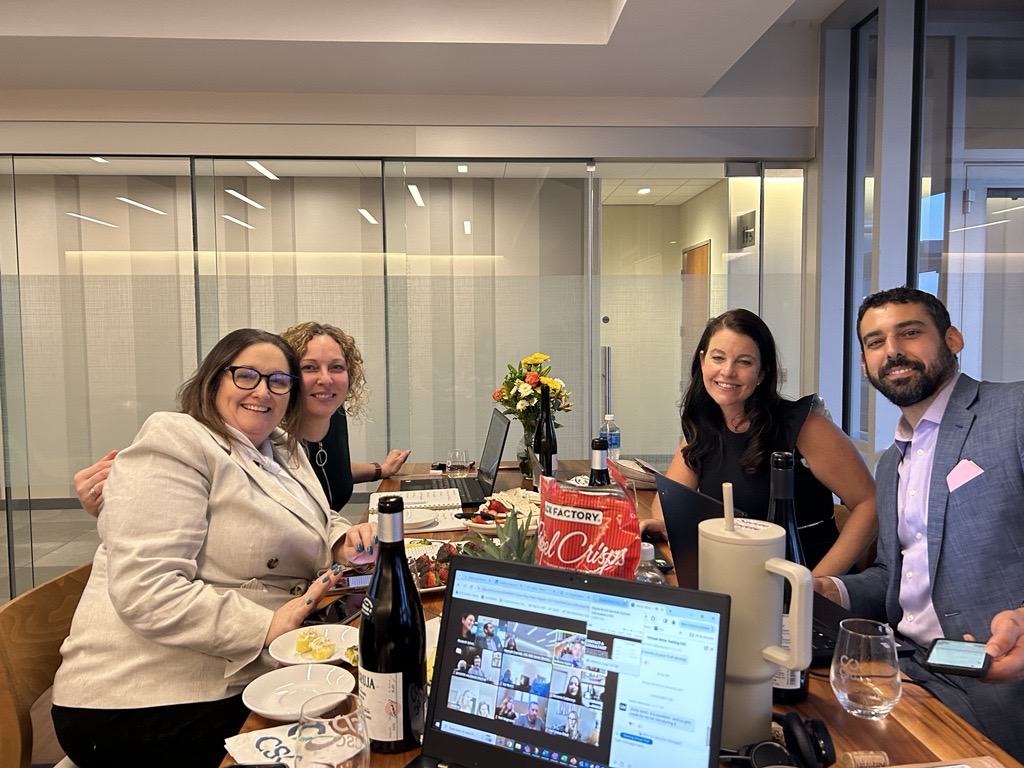 CSCDBS's tweet image. Last night we hosted our annual virtual wine tasting with sommelier and friend, Anthony Giglio. 

Liz Syvles and Gianni Maiorano discussed all things domains, brand protection, and CSC. We&apos;d love for you to join us next year! 📩 bit.ly/3TLohvR