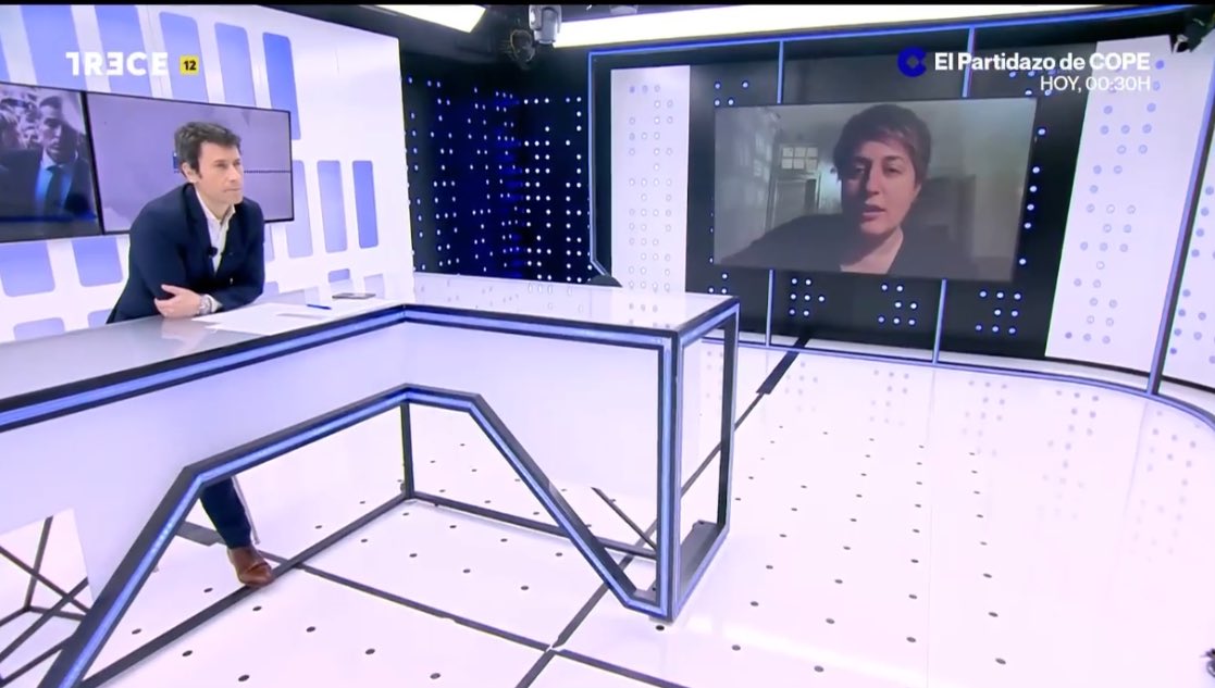 Nuestra #UnidadElectoral_bB a pleno rendimiento para las elecciones vascas, catalanas y europeas. Hoy @martapascal, asesora de beBartlet, ha compartido las principales claves en @TRECEAlDia con @Perez_go. ¿Cómo afectarán las elecciones a la estabilidad de España?