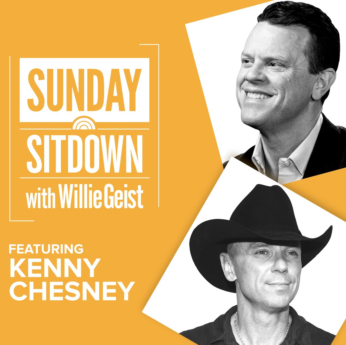 Ever wonder what it's like to have 50,000 fans sing your song back to you? @kennychesney describes that feeling to @WillieGeist on this week’s Sunday Sitdown! Tune in tomorrow on NBC (8-9 AM EST) for the full interview