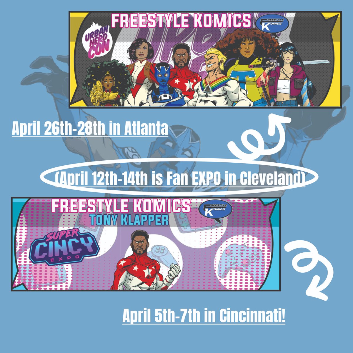 Are you coming to these events this weekend? Hope to see you there!
#comic #igcomics #comicon #comiccollector #comicsforsale #comicbookartist #comico #comicsart #comicstyle #comics4sale #comicstrips #comicbookcollection #comicbooknerd #comicnerd #comicbookcollector #comicpage
