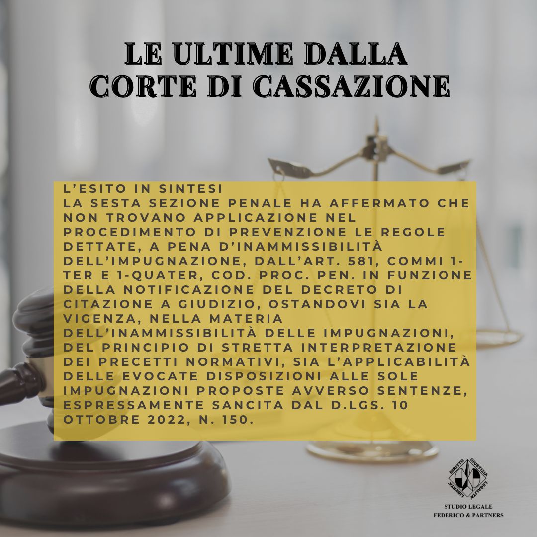 Sentenza Numero: 11726, deposito del 20 marzo 2024
Sentenza | Materia: Impugnazioni

cortedicassazione.it/it/penale_dett…

#sentenza #cortedicassazione #avvocato #diritto #giurisprudenza #lawyer #legge #law #studiolegale #tribunale #dirittopenale #roma #consulenzalegale #avvocatopenalista