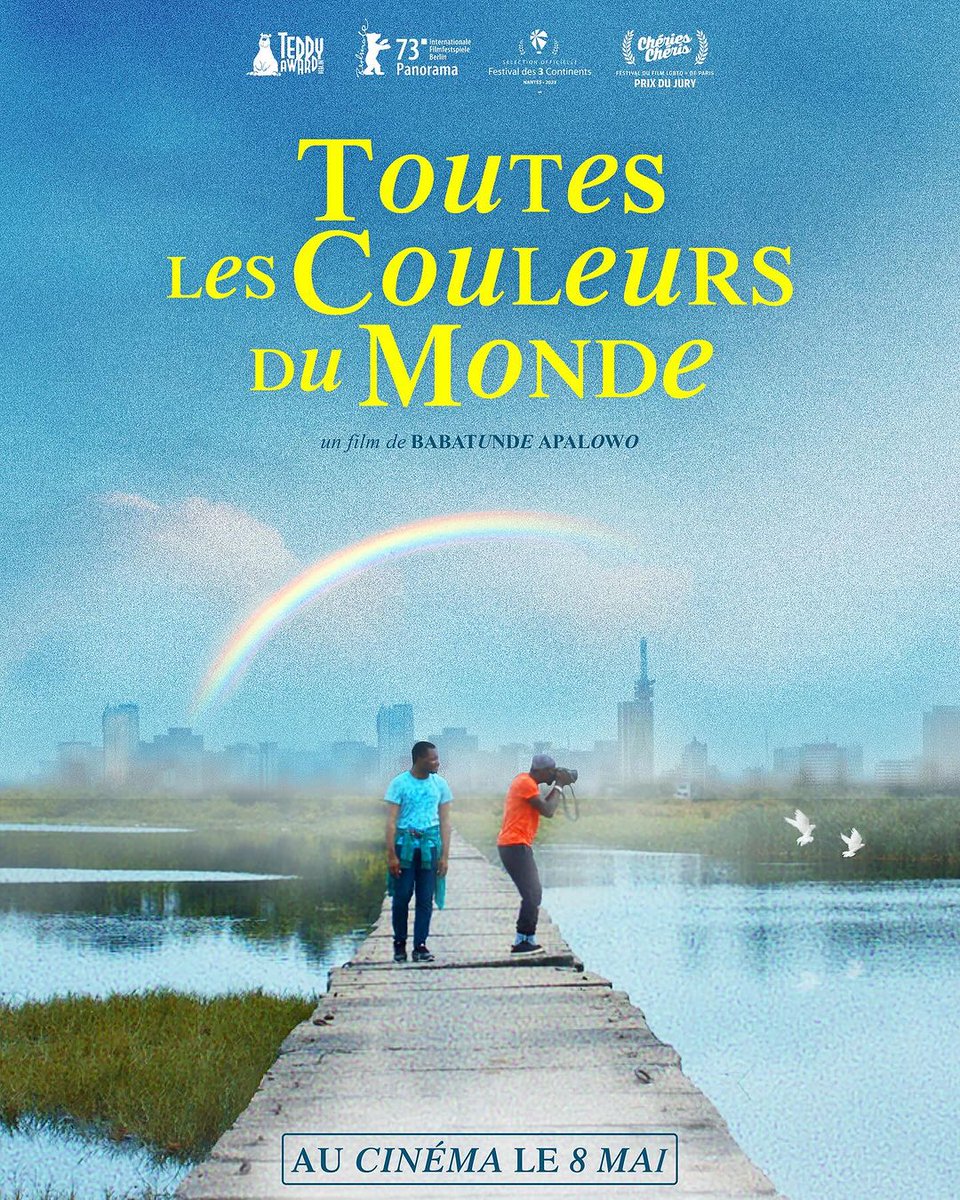 #Nigeria #France #Denmark: Babatunde Apalowo's feature debut ALL THE COLOURS OF THE WORLD ARE BETWEEN BLACK AND WHITE, which won the Teddy Award for Best Feature Film at #Berlinale2023, has been picked up for distribution in France and Denmark.  

Via Paris-based distributor