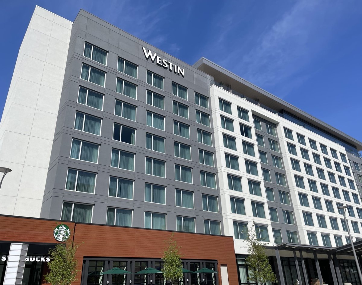 Announcing the grand opening of the new Westin Atlanta Gwinnett! This 11-story, 348-room hotel features a Starbucks, two restaurants, an indoor pool, a fitness center, and Overstory, a rooftop bar with amazing views. See you here soon! #SugarloafCID #GwinnettsDowntown