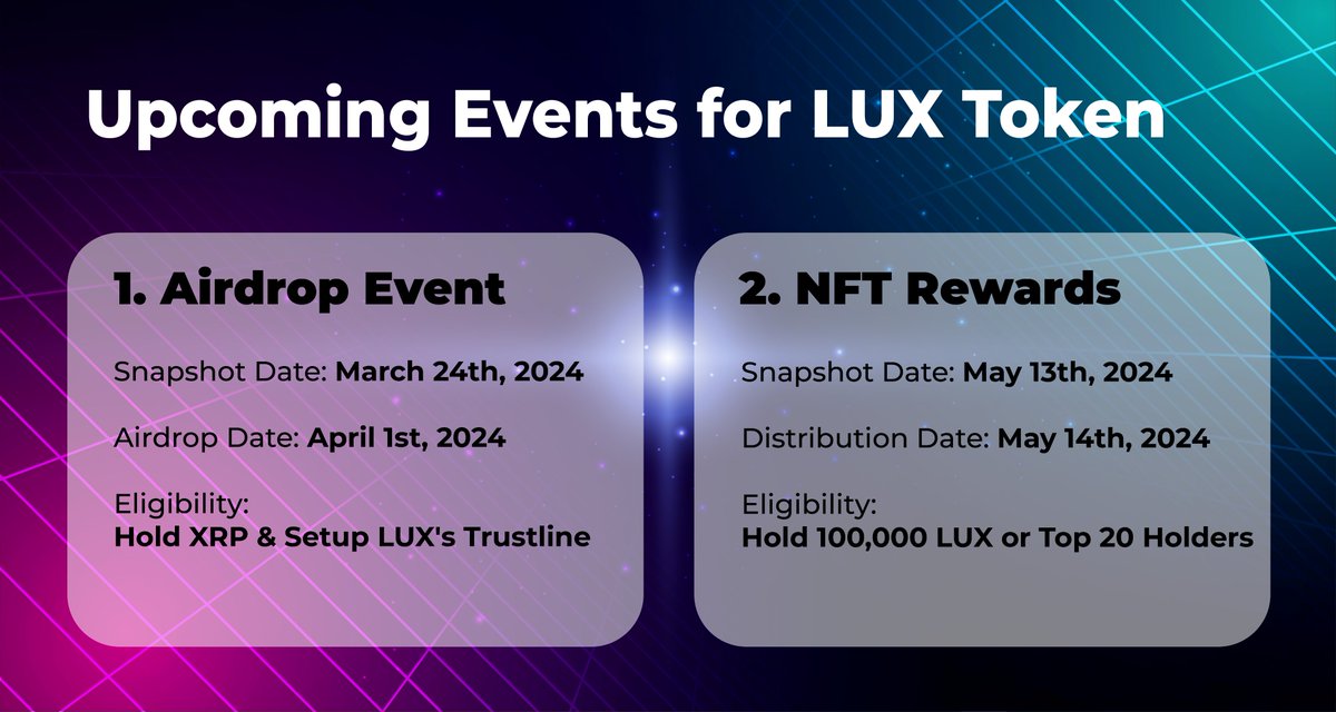 📢Attention all! Mark your calendars for these key dates! 📅 

Don't miss out!