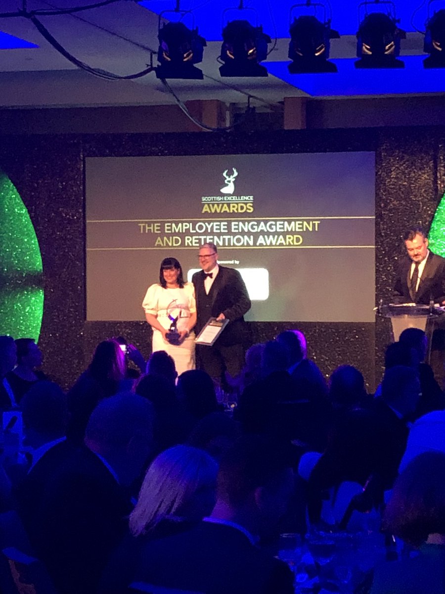 The Employee Engagement and Retention Award, sponsored by Caterer.com winner is…   🏆 The Old Course Hotel, Golf Resort & Spa 🏆   with The Real Mary King's Close being highly commended