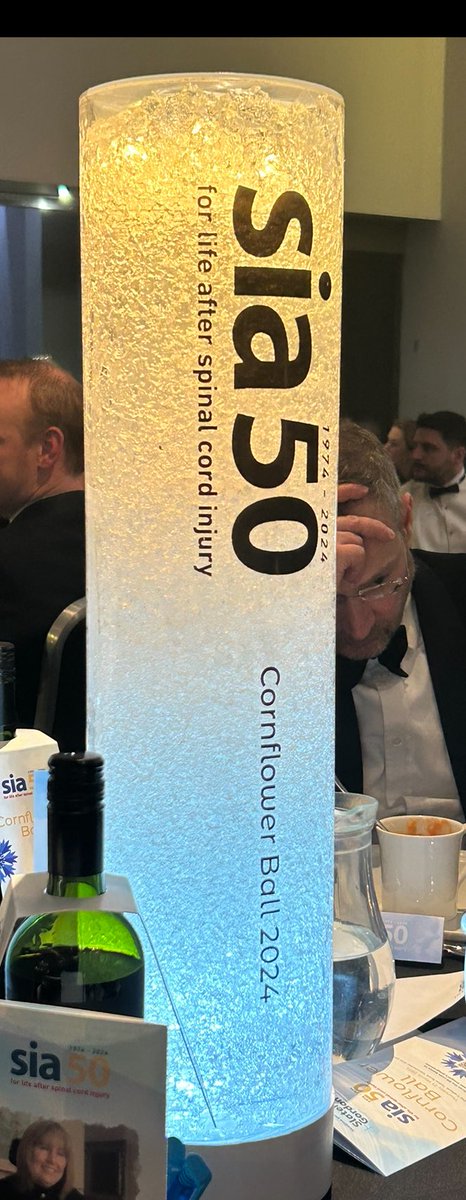 Happy Anniversary ⁦<a href="/spinalinjuries/">Spinal Injuries Association</a>⁩ #CornflowerBall #50YearsStrong