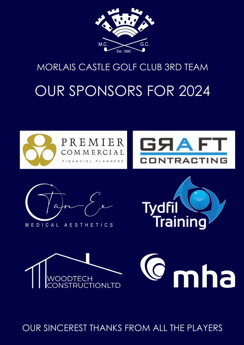 3MCGC's tweet photo. As part of the 2024 Season we are introducing an Order of Merit competition. A big thank you to Jon Williams and Stuart Clement. Also a big shout out to all our sponsors this year. We all appreciate your support. https://t.co/X1WKA0mXLr