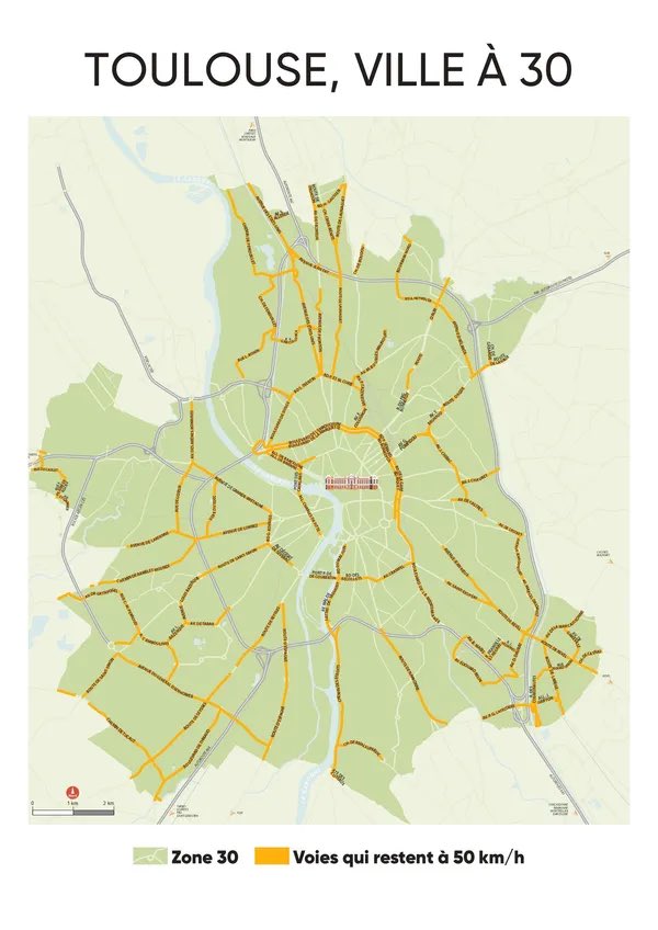 hereislb's tweet image. Bonjour @Toulouse, au risque de me répéter : ils sont où les panneaux 30km/h sur les boulevards Arcole, Strasbourg , Lazare Carnot ? et les voitures à cette vitesse ? Hier encore à vélo, compteur à l'appui : 30km/h et beaucoup de monde qui me double 🥵 c'est quoi le projet ?