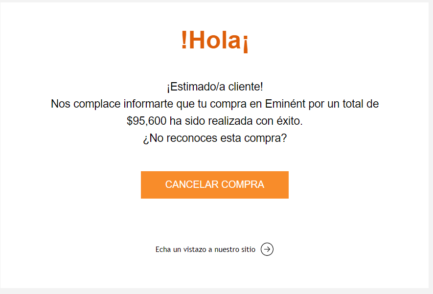 SanPiNqn's tweet photo. Gente.
Recibí este mail.
Es un phishing 👁️
Saludos. https://t.co/UhqHxzdSNi
