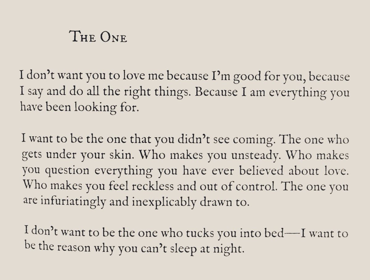 #WorldPoetryDay2024  The One by Lang Leav