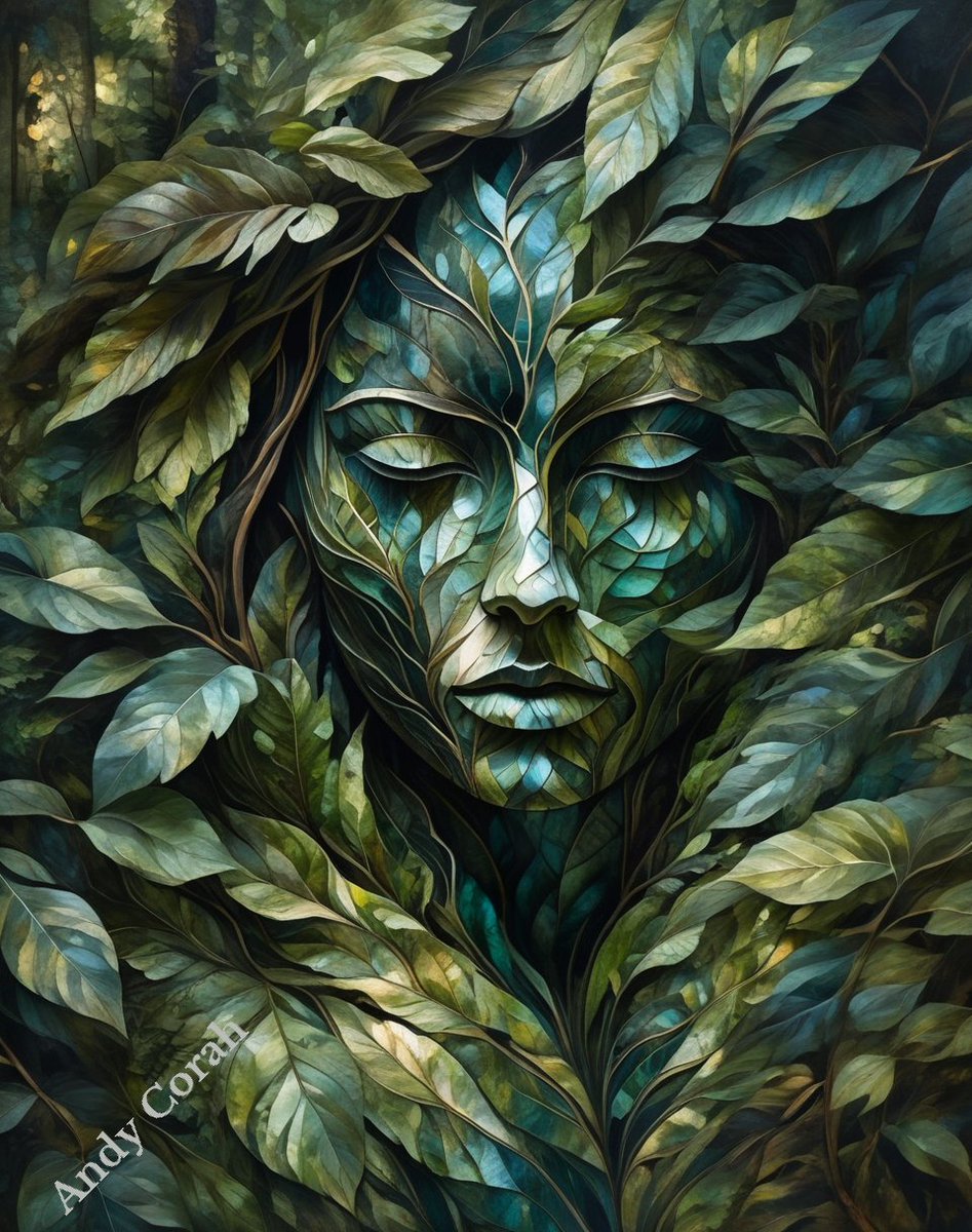 In forest depths, a face does hide,
Within the shadows, secrets reside.

#ThursdayEvening #Thursdayvibes #Thursdaymood #Thursdays #country #image #nft #aiart #art #ai #digitalart #illustration #aiartwork #aiartworks #painting #abstract #aiartist #oilpainting #portrait #nature 🙂