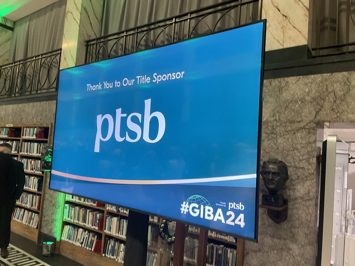 #GIBA24 off to a great start sponsored by @PTSBIreland at the @TheRDS concert hall. @GalwayChamber proud to be here as a guest of members @GrayOfficePark & Call Pal - congratulations Rachael & George with @guaranteed_irl