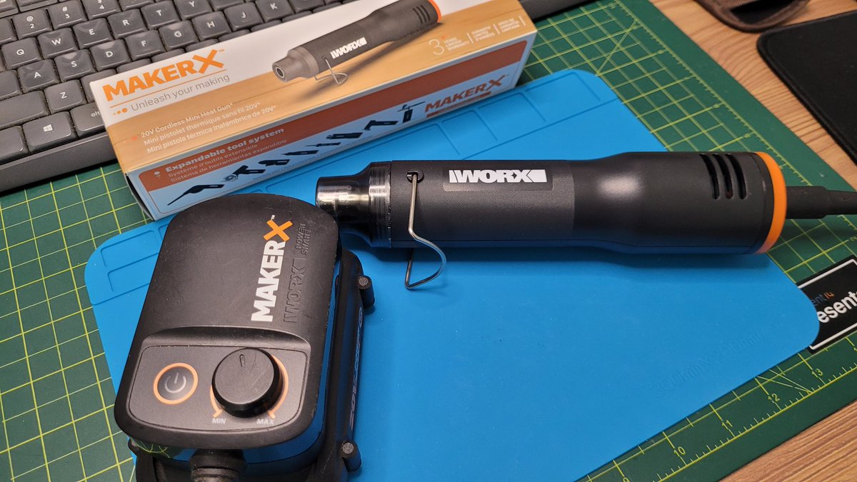 Gam3t3ch's tweet image. Hey @WORXTools remember that drill press idea maybe have it so it accepts the hot air gun as well.   If not I'll just make my own...cause I enjoy the makerx line just need a few more add-ons. #makeallthethings