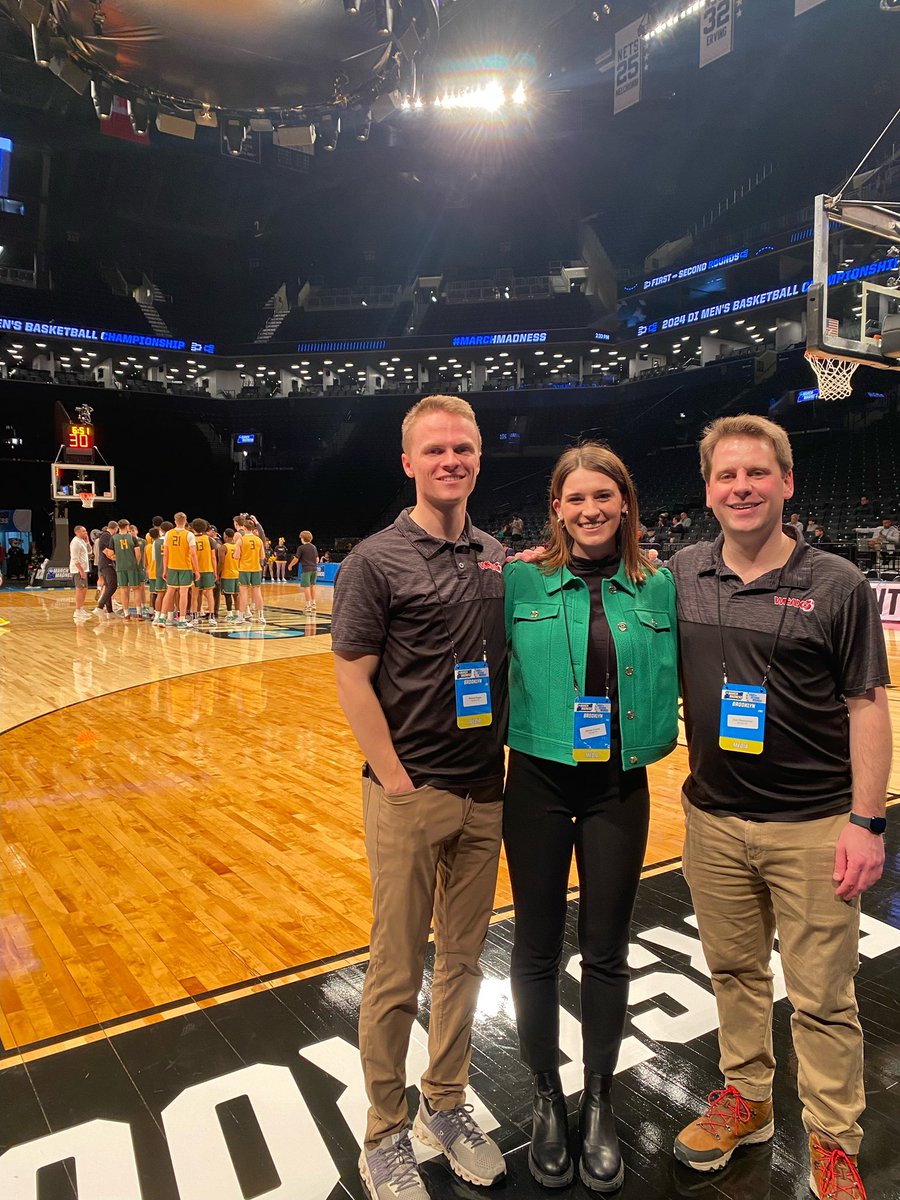 @UVMmbb is in NYC and so is @wcax ! Stay with us for all things Catamounts and March Madness starting at 5pm 🏀