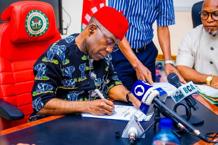 I am pleased to announce that Governor Alex Alex C. Otti has signed into law the bill repealing the payment of pensions to former governors and their deputies. This legislation will now be known as the “Abia State Governors and Deputy Governors Pensions (Repeal) Law, 2024.”