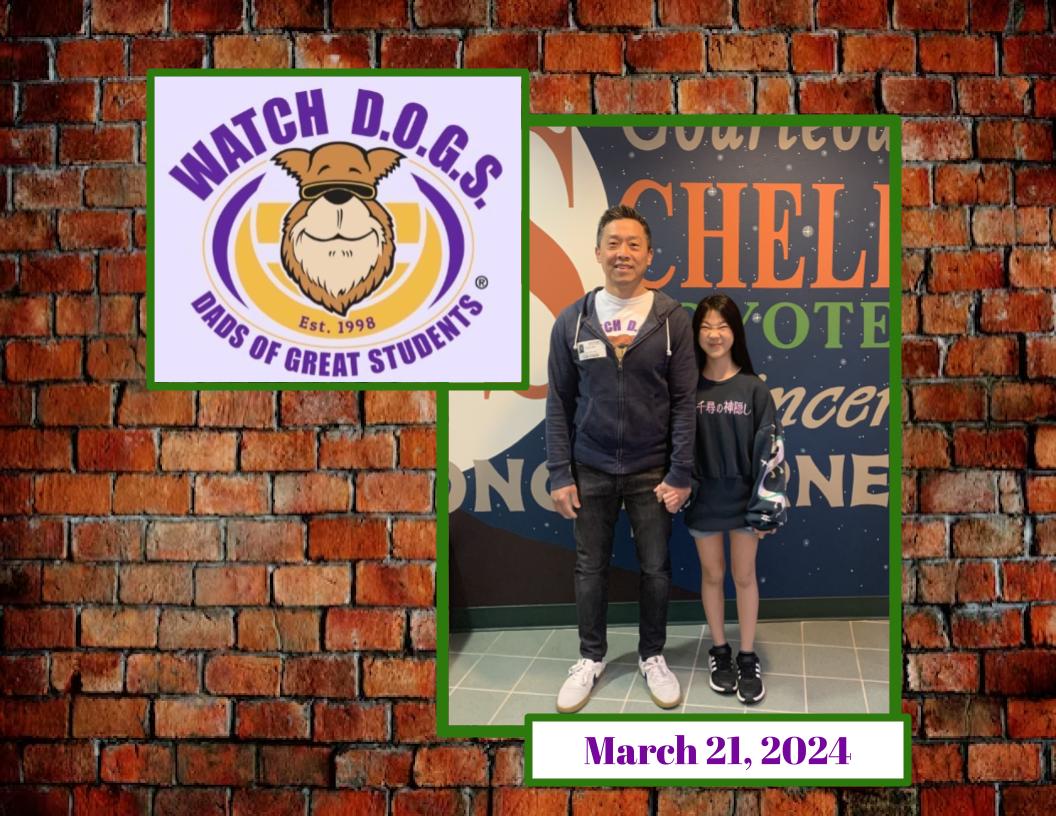 SchellCoyotes1's tweet photo. Thank you to our Watch D.O.G.S., Mr. Ahn for spending the day with us! We enjoyed having you help out in the book fair and in our grade levels. 💜🐶

#watchdogs
#dadsofgreatstudents https://t.co/Sm82wFYROX