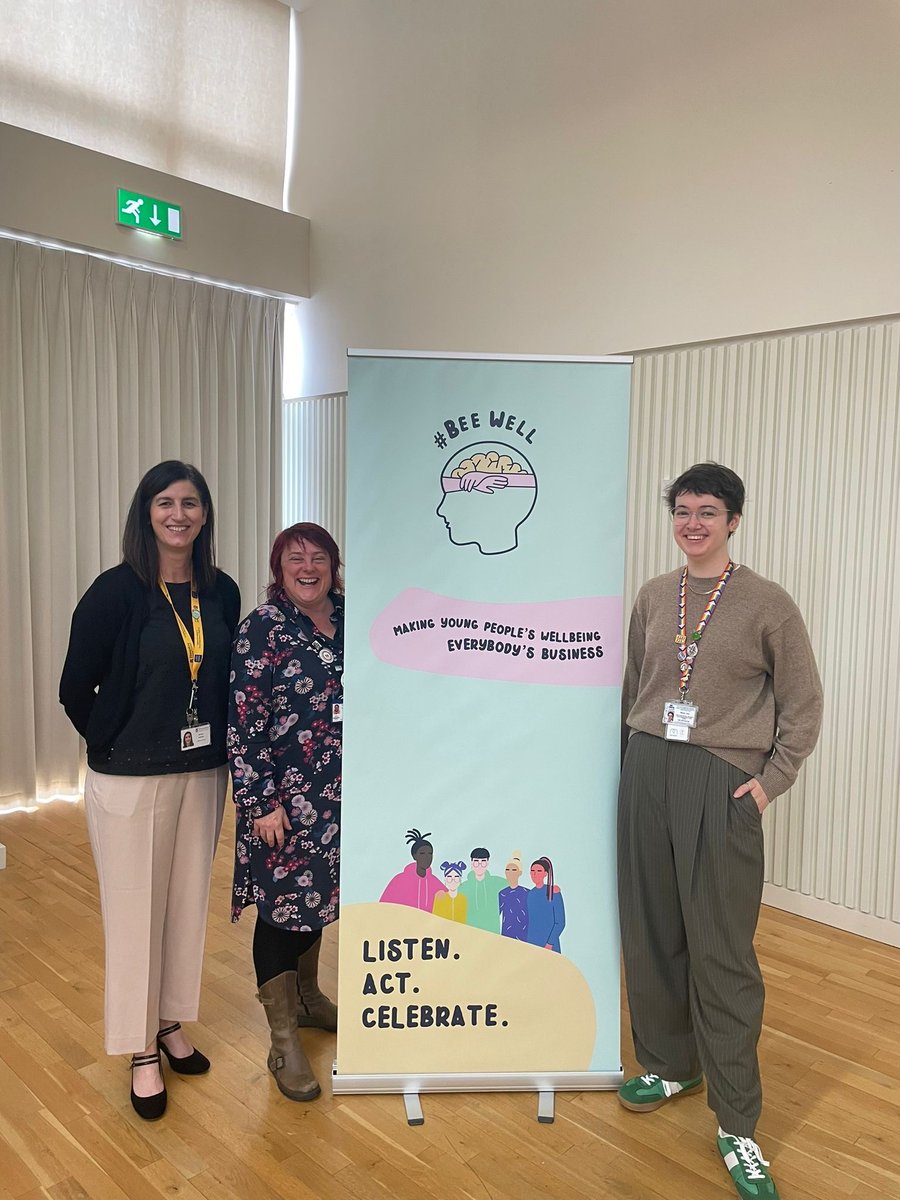 The second Hampshire event of the day was launching the #BeeWell findings at the Hampshire Place Assembly. Brilliant speakers and great discussions as to how we can work together to improve young people's wellbeing 🤩 @EnergiseMe_ Breakout Youth & Public Health