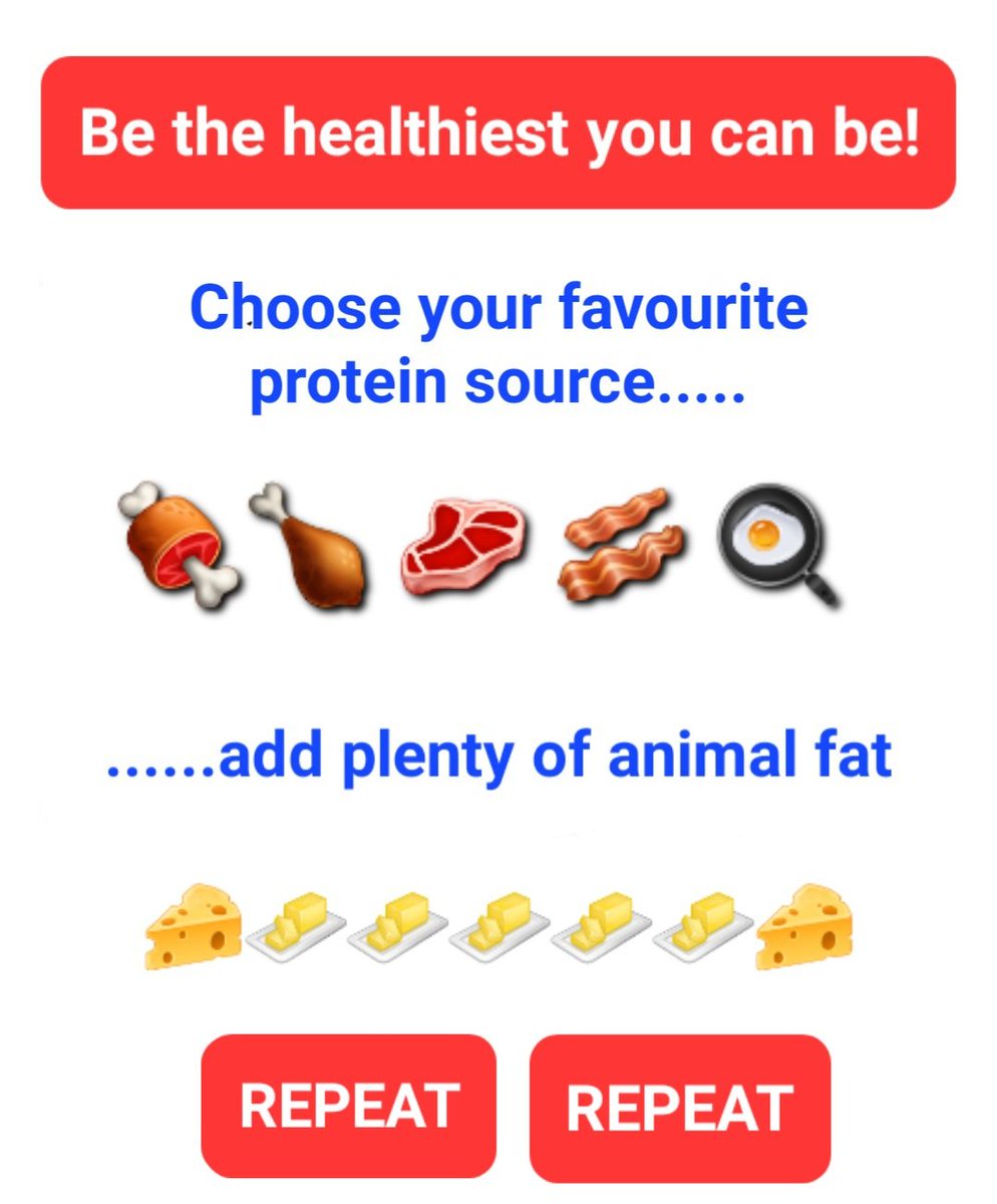Nutrition for health is easy 👌 Choose your favourite source of protein & add butter or a good source of animal fat like tallow, ghee, even cheese. THEN REPEAT WHEN HUNGRY... IT REALLY IS THAT EASY! #protein #fat #nutrition #health #optimalhealth #besthealth #wellness #habits
